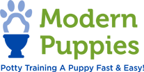 modern puppies logo